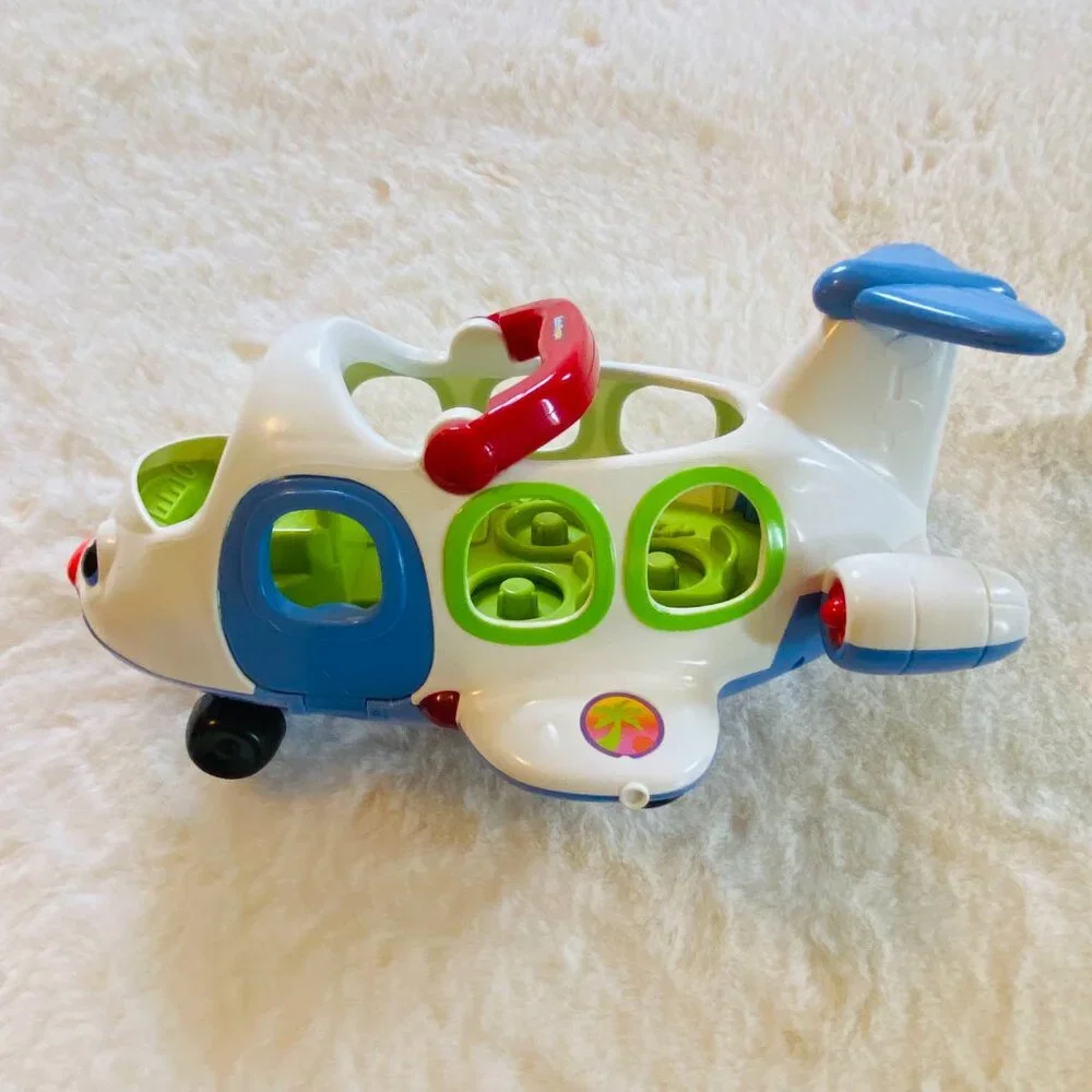 Fisher Price Little People Lil Movers Airplane Jet Plane Music Lights Accessory